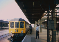 Class 119 DMU at Exeter Central