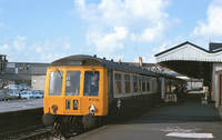 Class 119 DMU at Newquay