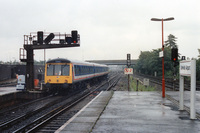 Class 119 DMU at Gatwick Airport