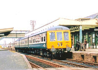 Class 119 DMU at Okehampton