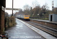 Class 119 DMU at Betchworth