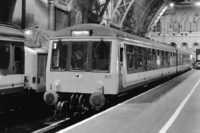 Class 119 DMU at St Pancras