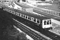 Class 119 DMU at Laira depot