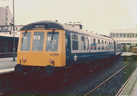 Class 119 DMU at Gloucester