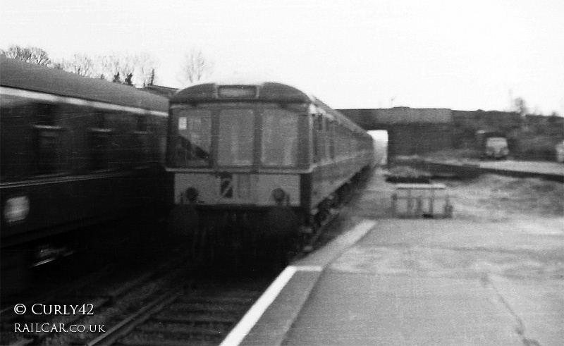 Class 119 DMU at Ashchurch