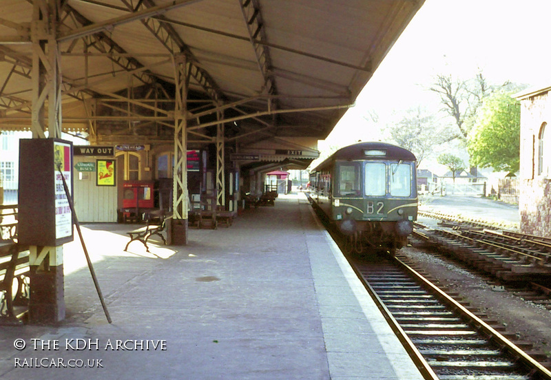 Class 119 DMU at Minehead