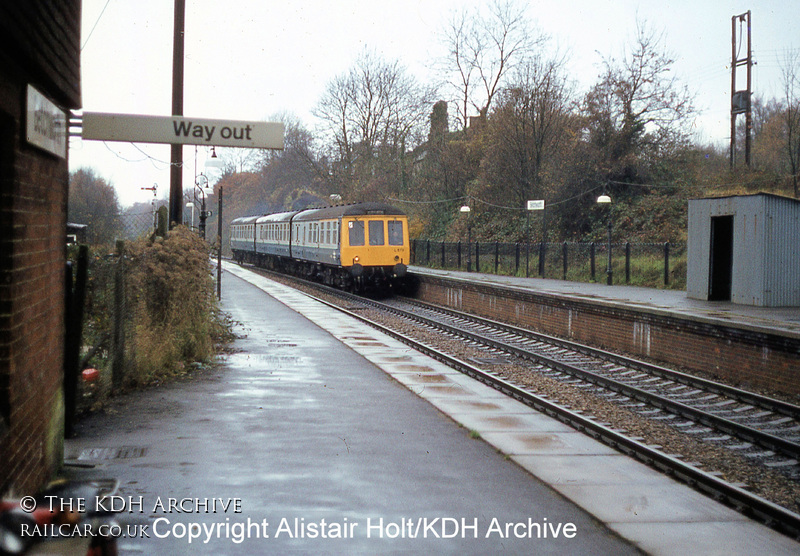 Class 119 DMU at Betchworth