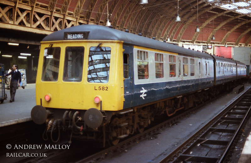 Class 119 DMU at London Paddington