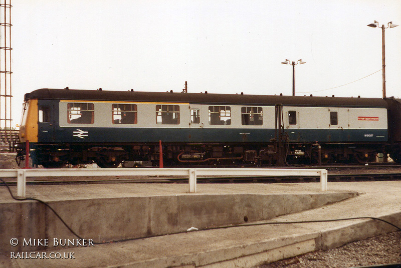 Class 119 DMU at Reading depot