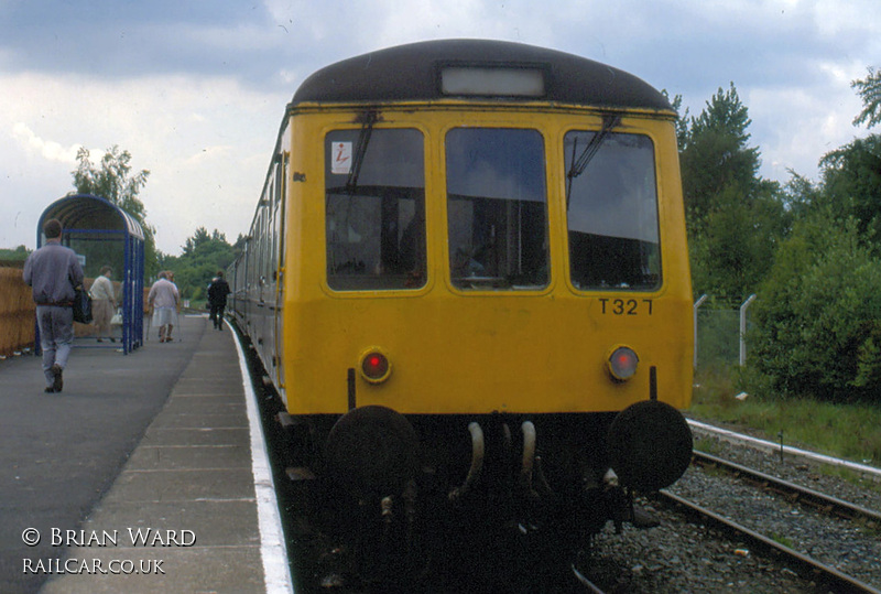 Class 119 DMU at Hednesford