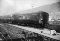 Class 120 DMU at Swansea High Street