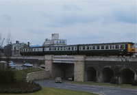 Class 120 DMU at Bath Spa