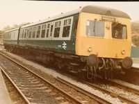 Class 120 DMU at Ince and Elton