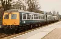 Class 120 DMU at Ince and Elton