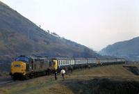 Class 120 DMU at McLaren Colliery