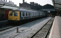 Class 120 DMU at Chester