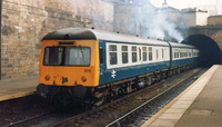 Class 120 DMU at Haymarket