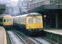 Class 120 DMU at Haymarket