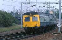 Class 120 DMU at Newton