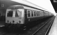 Class 120 DMU at Cardiff Central