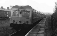 Class 120 DMU at Builth Road