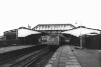 Class 120 DMU at Llanelli