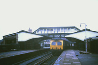 Class 120 DMU at Llanelli