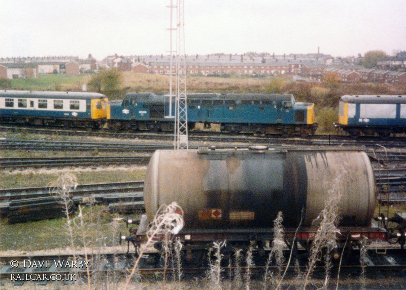 Class 120 DMU at Newton Heath depot