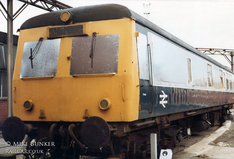 Class 120 DMU at Newton Heath depot