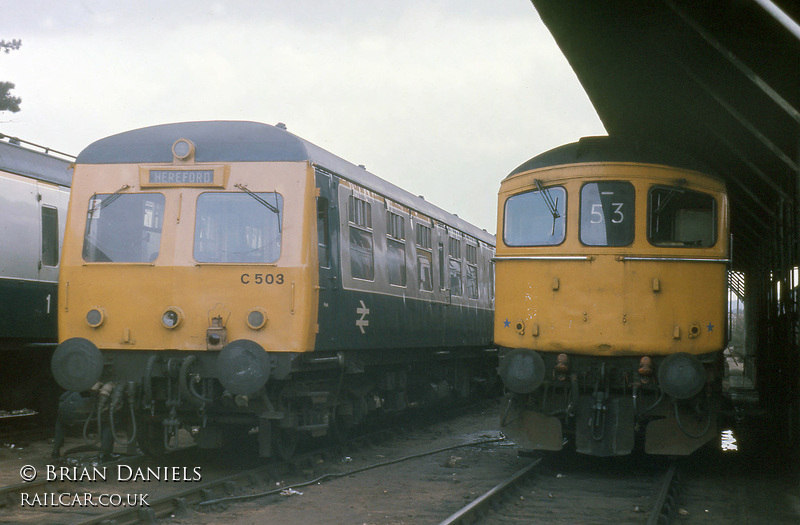 Class 120 DMU at Hereford