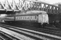 Class 121 DMU at London Paddington