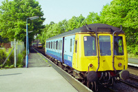 Class 121 DMU at Barnt Green