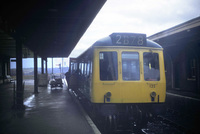 Class 121 DMU at Okehampton