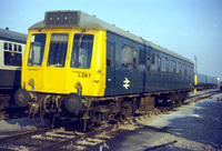 Class 121 DMU at Reading depot