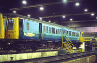 Class 121 DMU at Tyseley Depot