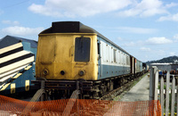 Class 121 DMU at Laira depot