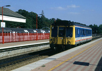 Class 121 DMU at Ealing Broadway