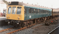 Class 121 DMU at Exeter St Davids