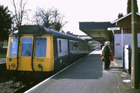 Class 121 DMU at Redland