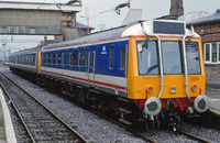 Class 121 DMU at Bletchley