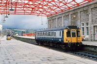 Class 121 DMU at Penzance