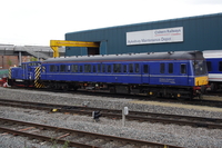 Class 121 DMU at Aylesbury depot