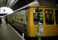 Class 121 DMU at London Paddington