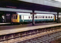 Class 121 DMU at London Paddington