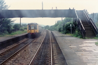 Class 121 DMU at Saunderton