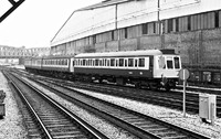 Class 121 DMU at London Paddington