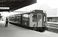 Class 121 DMU at Bristol Temple Meads