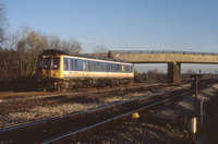 Class 121 DMU at Moreton