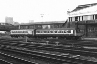 Class 121 DMU at London Paddington