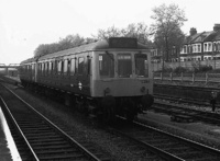 Class 121 DMU at West Ealing